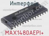 Интерфейс MAX1480AEPI+ фотография 2.