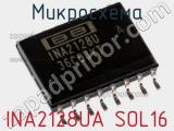 Микросхема INA2128UA SOL16 фотография 2.