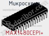 Микросхема MAX1480CEPI+ фотография 2.