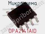 OPA2141AID