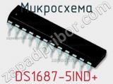Микросхема DS1687-5IND+ 