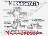 Микросхема MAX4292ESA+ 