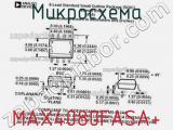 Микросхема MAX4080FASA+ 