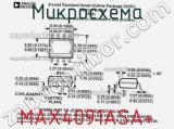 Микросхема MAX4091ASA+ 
