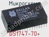 Микросхема DS1747-70+ 