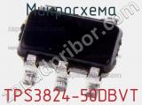 Микросхема TPS3824-50DBVT