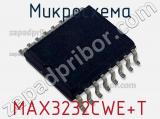 Микросхема MAX3232CWE+T 