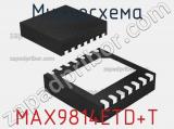 Микросхема MAX9814ETD+T 
