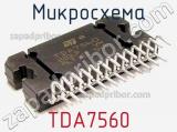 Микросхема TDA7560 