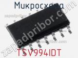 Микросхема TSV994IDT фотография 2.