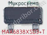 Микросхема MAX6838XSD3+T 