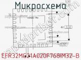 Микросхема EFR32MG21A020F768IM32-B фотография 2.