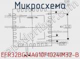 Микросхема EFR32BG21A010F1024IM32-B фотография 2.