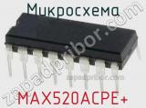 Микросхема MAX520ACPE+