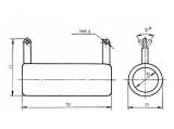ПЭВ-100 чертеж резистора.
