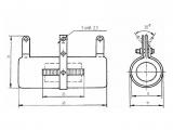 ПЭВР-15 чертеж резистора.