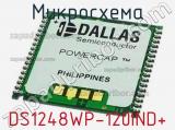 Микросхема DS1248WP-120IND+ 