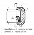ВРВ 100/25 схема виброизолятора.