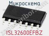 Микросхема ISL32600EFBZ 