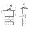 ТВ1-2 чертеж тумблера.