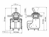 МТД3 чертеж тумблера.
