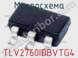 Микросхема TLV2760IDBVTG4