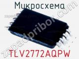 TLV2772AQPW