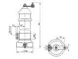 РВО-6 чертёж разрядника.
