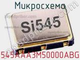 Микросхема 545AAA3M50000ABG 