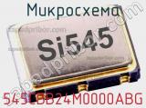 Микросхема 545CBB24M0000ABG