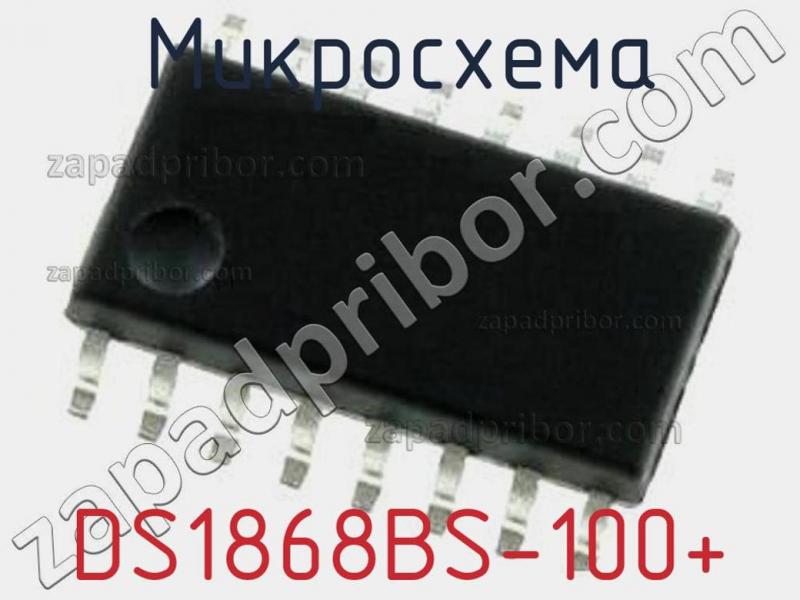 Микросхема DS1868BS-100+ фотография.