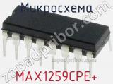 Микросхема MAX1259CPE+ 