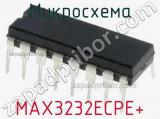 Микросхема MAX3232ECPE+ 