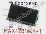 Микросхема MAX4281EUK+T 