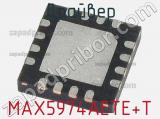 Драйвер MAX5974AETE+T фотография 2.