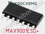 Микросхема MAX9001ESD+ 