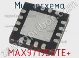 Микросхема MAX9719DETE+