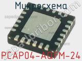 Микросхема PCAP04-AQFM-24 