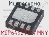 Микросхема MCP6492T-E/MNY