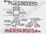 Микросхема MAX3485ESA+ 