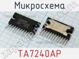Микросхема TA7240AP фотография 2.