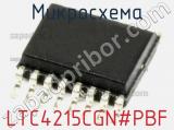 Микросхема LTC4215CGN#PBF 