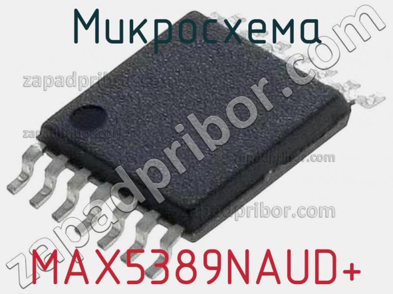 Микросхема MAX5389NAUD+ фотография.