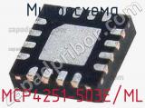 Микросхема MCP4251-503E/ML 