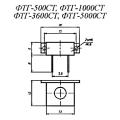 ФТГ-500СТ, ФТГ-1000СТ, ФТГ-3600СТ, ФТГ-5000СТ чертеж фотоприемников.