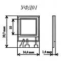 УФД01 чертеж фотодиода.