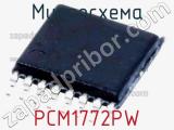 Микросхема PCM1772PW 
