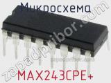 Микросхема MAX243CPE+