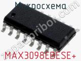 Микросхема MAX3098EBESE+ 