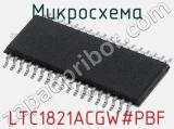 Микросхема LTC1821ACGW#PBF фотография 2.